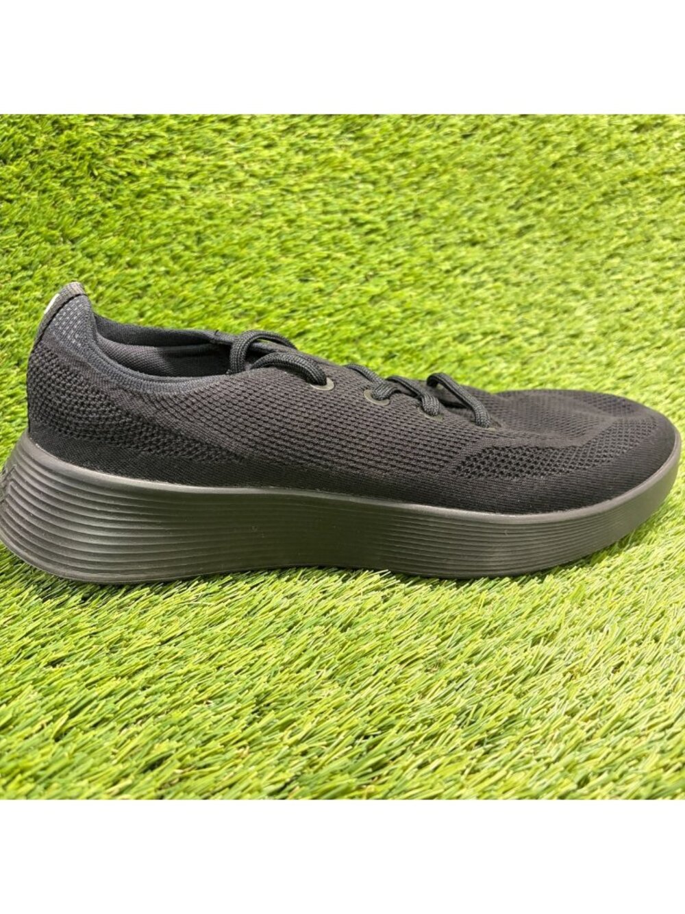 Allbirds Tree Runner Go Mens Size 13 Black Athletic Running Knit Shoes Sneakers